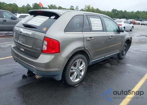 2013 Ford Edge Limited z USA, uszkodzony, nr VIN 2FMDK3KC2DBA34932